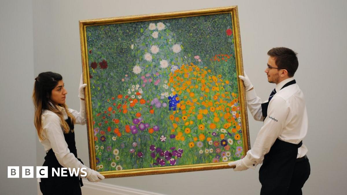 kb4go's tweet card. Bauerngarten is now the third most expensive artwork ever sold in Europe.