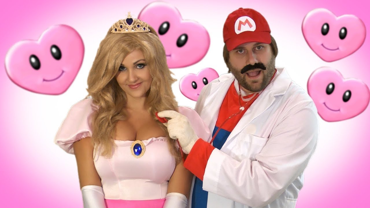 ScreenTeamEsp's tweet card. Princess Peach gets Kidnapped in REAL LIFE (Kid friendly) | Mario...