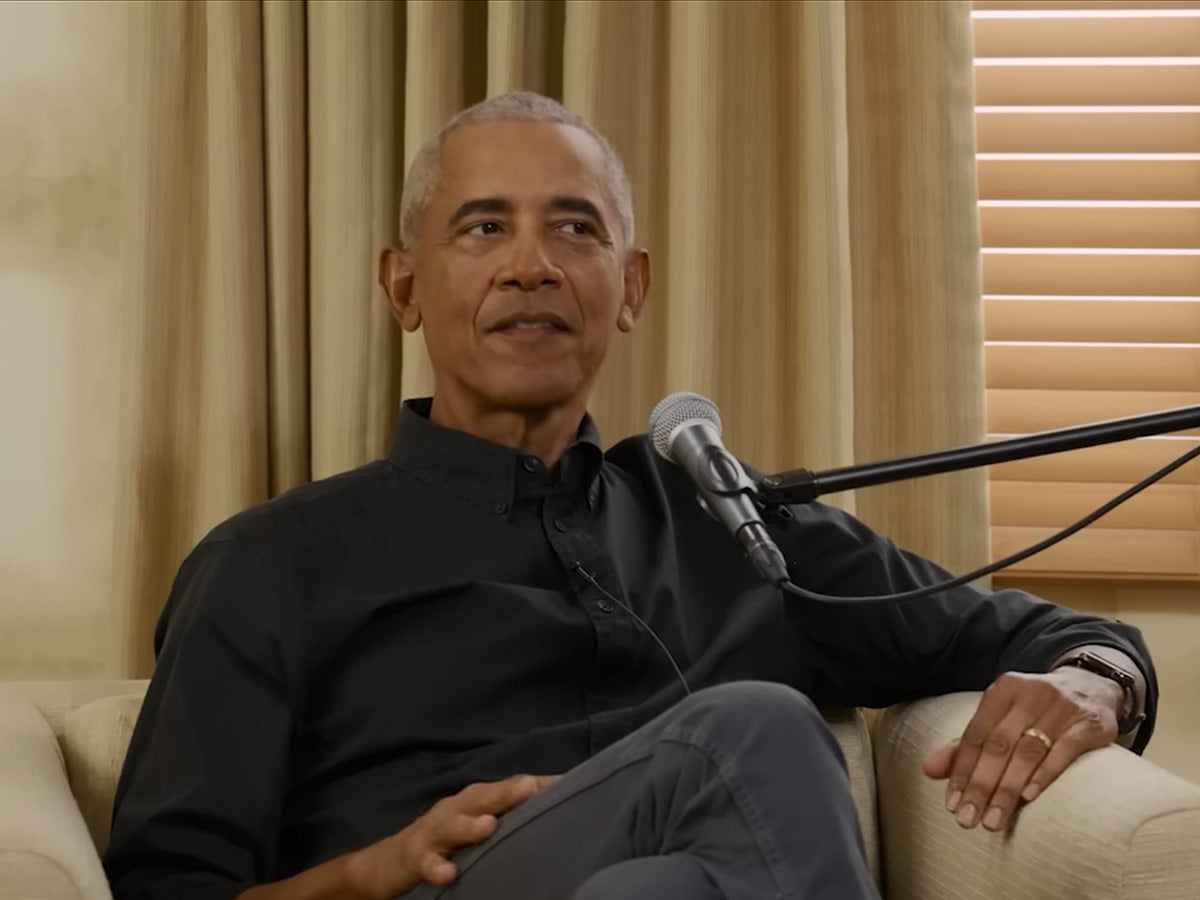 CSLewisDaily's tweet card. Barack Obama tells Marc Maron Democrats must face their blind spots, avoid moral superiority, and speak with humility on hot-button issues.