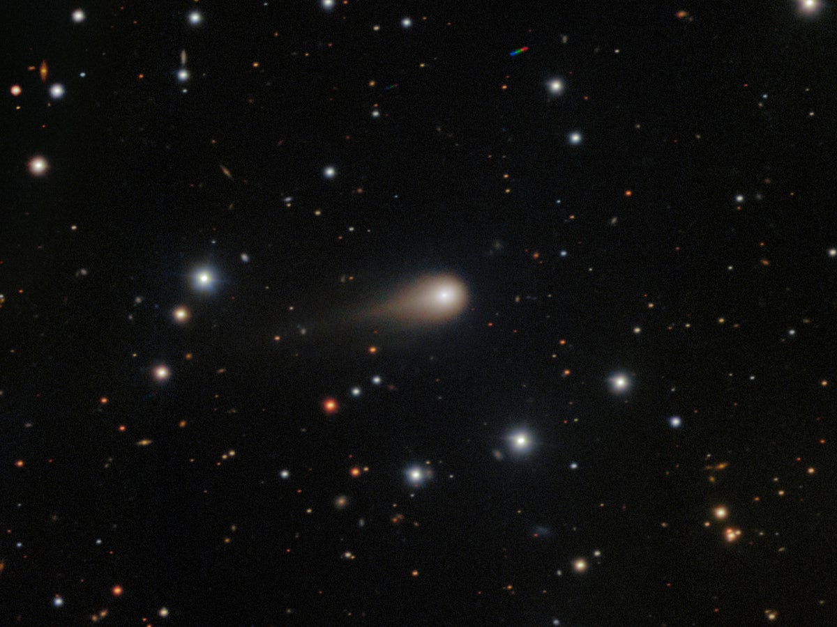 Astro_Wright's tweet card. Astronomers are hustling to use interplanetary spacecraft to study the interstellar comet dubbed 3I/ATLAS while the sun is hiding it from Earth