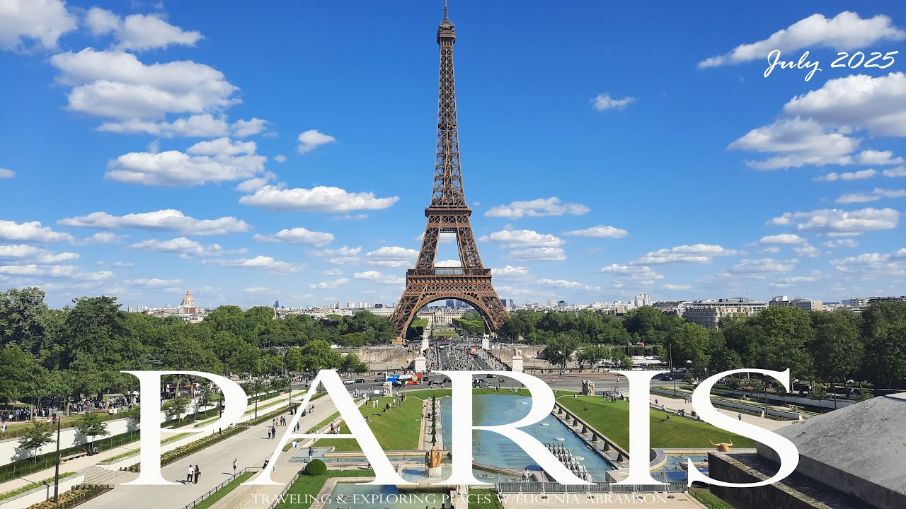 EugeniaAbramson's tweet card. Paris, France. Eiffel Tower. July 2025. #paris25 ,#franceculture...