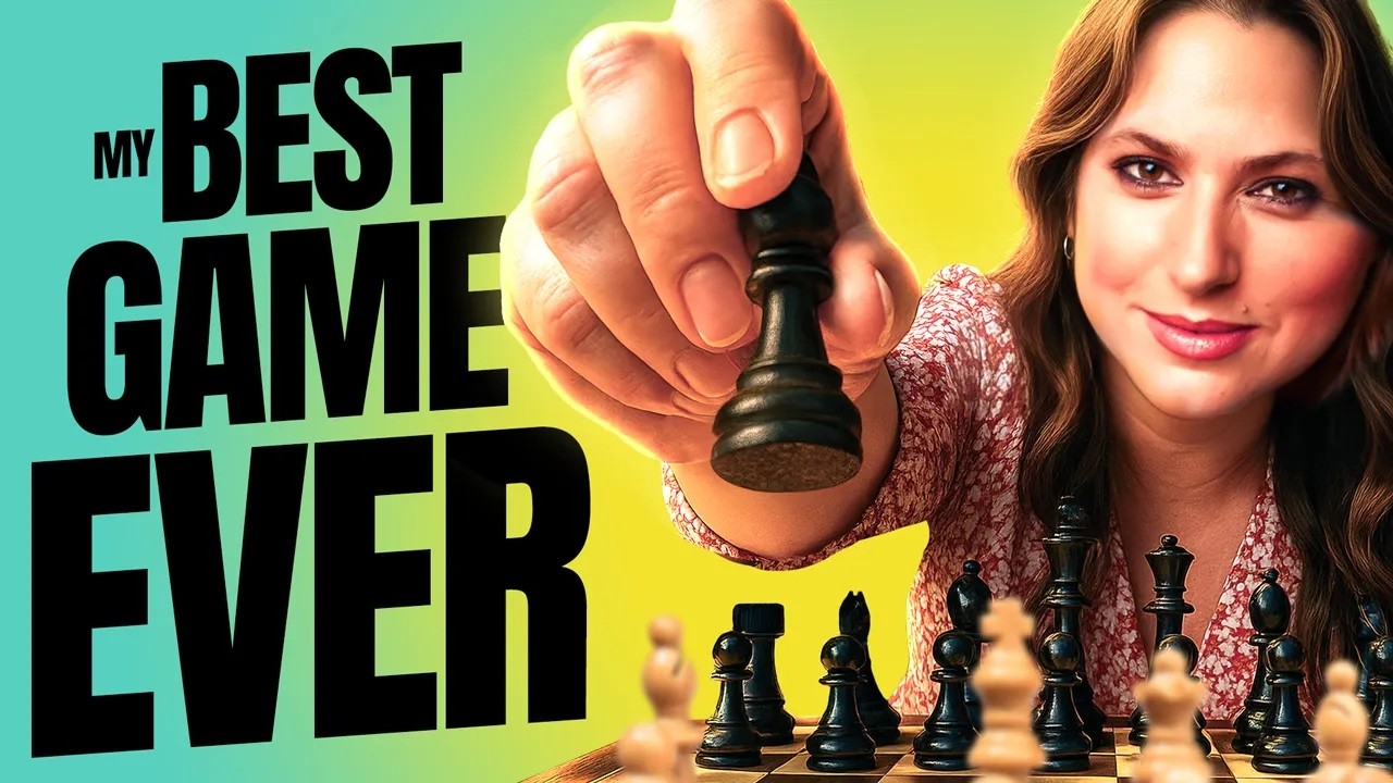 GMJuditPolgar's tweet card. Judit Polgar: My Best Game Ever! | Vishy Anand vs. Judit Polgar