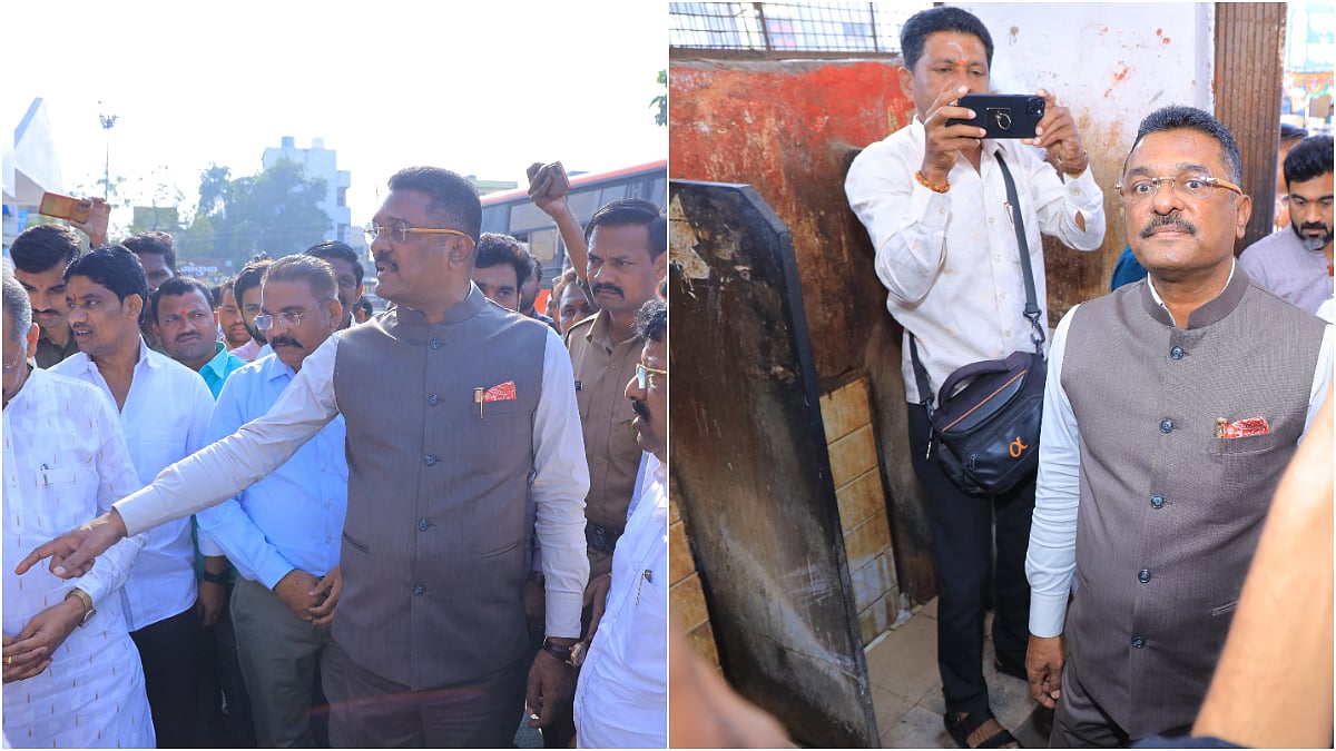 fpjindia's tweet card. Maharashtra News: Transport Minister Pratap Sarnaik Suspends Solapur Depot Manager Over Filthy...