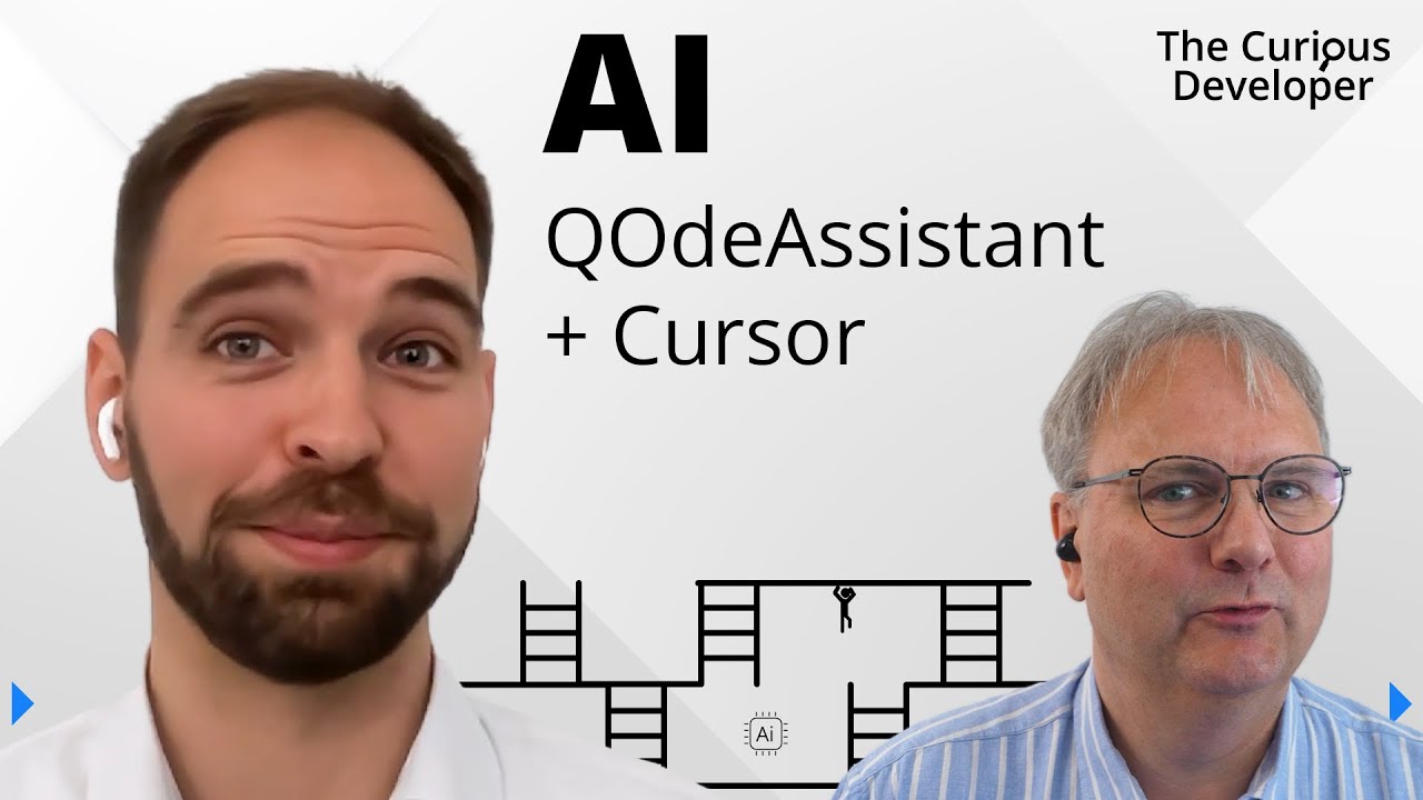 KDABQt's tweet card. Qt Creator QodeAssist Demo & AI Coding Tools Discussion (Cursor,...