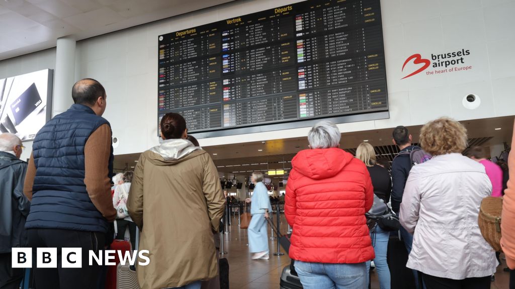 netsweeper's tweet card. Brussels Airport asks airlines to cancel nearly half of their outgoing flights on Monday.
