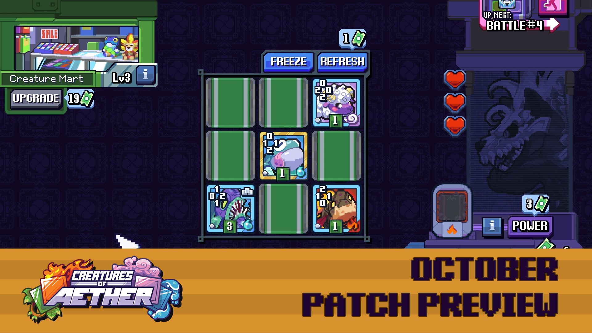 AetherCreatures's tweet card. October is the first month where we’ve diverged from our usual new Rival card release for the battlepass. However instead of new cards this month, we have two big additions coming to the game to get...