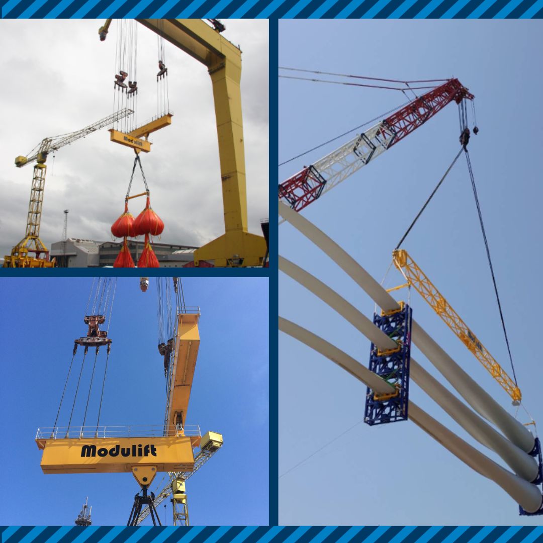 HeavyLift_News's tweet card. The growth of renewables is driving demand for Modulift’s custom-engineered lifting solutions for the assembly and installation of wind turbines. With heavy, high-value component parts and challeng...