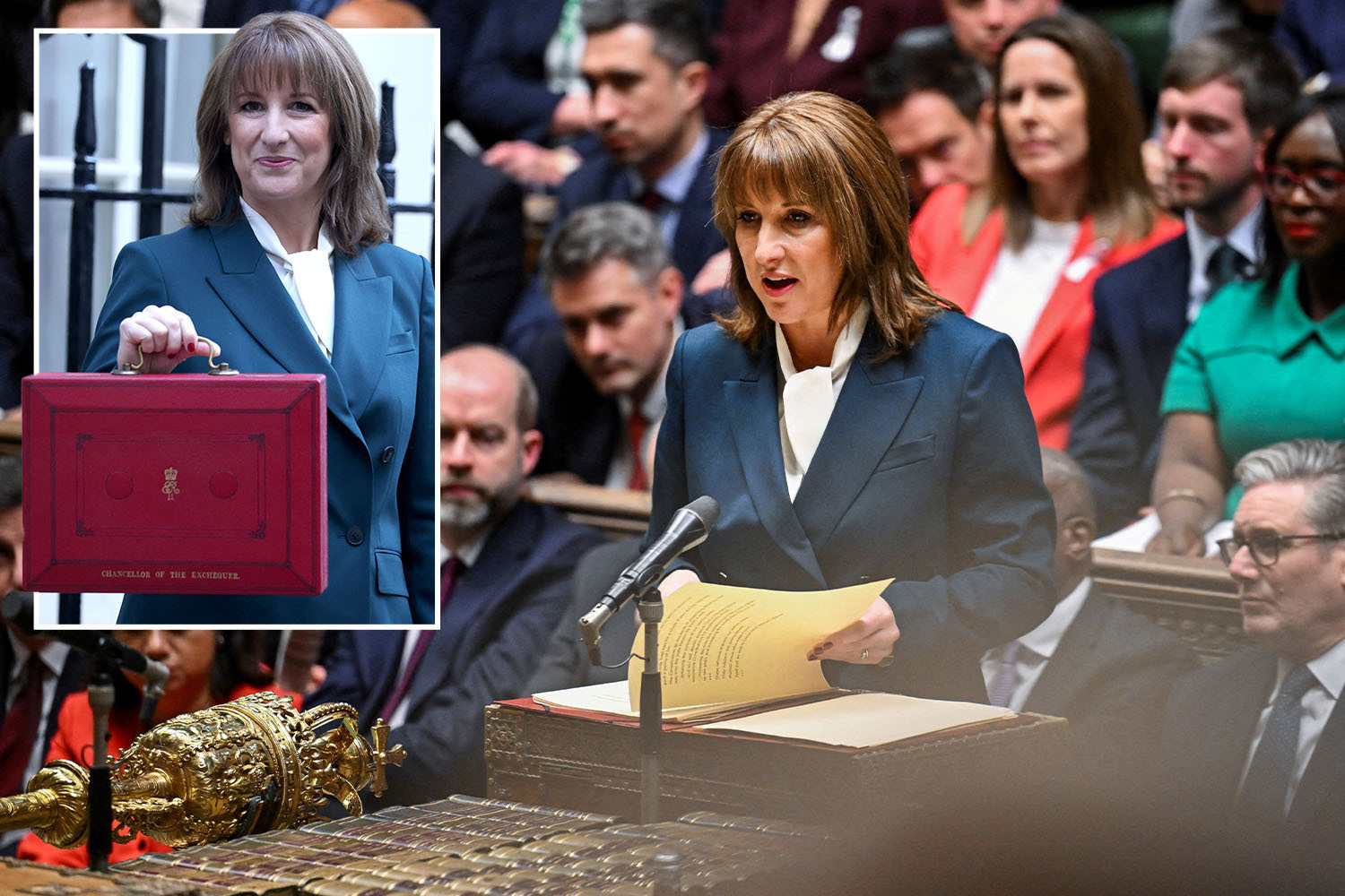 TheSun's tweet card. RACHEL Reeves has been accused of lying to the country to justify her tax raid after it emerged she never faced a £30billion “black hole” at all. The Chancellor spent weeks warning Britain she had …