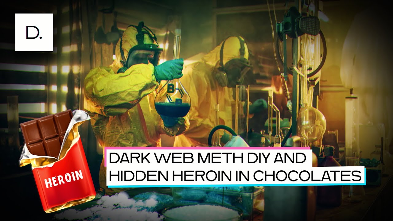 Deep_Lab_com's tweet card. Dark Web meth DIY and Hidden Heroin in Chocolates | DeepLab Weekly №8