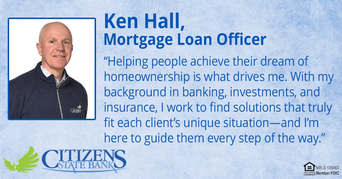 CSB_Indiana's tweet card. Discover custom mortgage solutions with Ken Hall at CSB. Experience dedicated service & expert guidance to achieve your homeownership dreams.