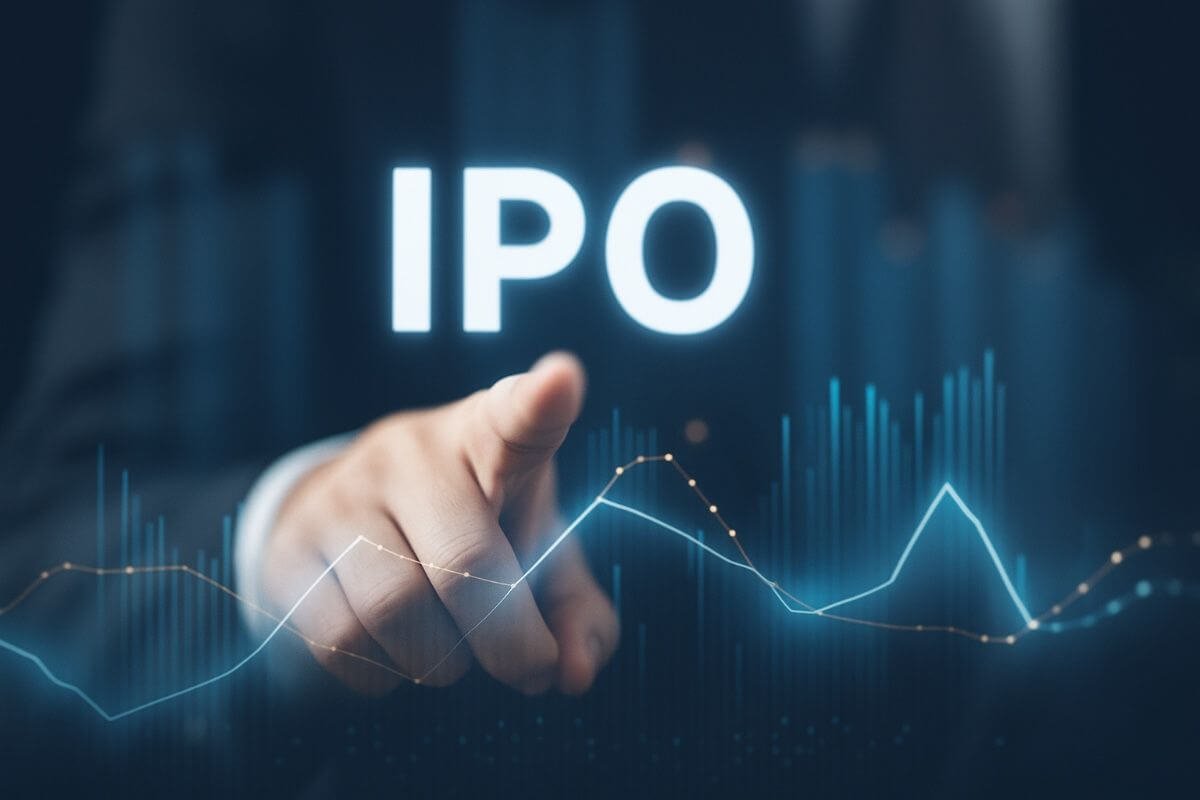 BazaarBitsNews's tweet card. Excelsoft Technologies अपना 500 करोड़ रुपये का IPO इस हफ्ते खोल रही है। 114–120 रुपये के प्राइस बैंड में एडटेक कंपनी निवेशकों का ध्यान खींच रही है।