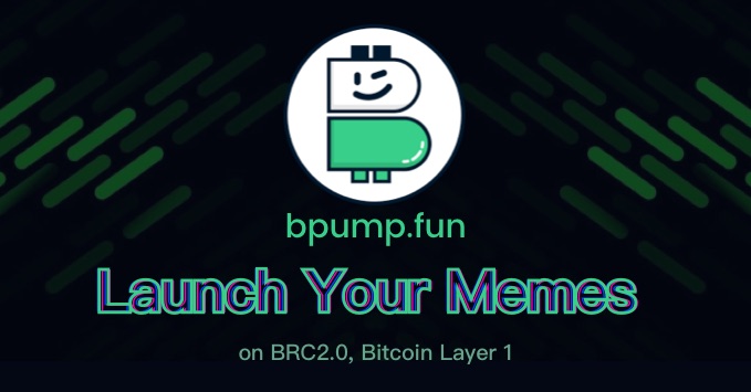 bitlaser_btc's tweet card. bpump.fun is the First Decentralized MEME Launching Platform on BRC2.0, on Bitcoin Layer 1.