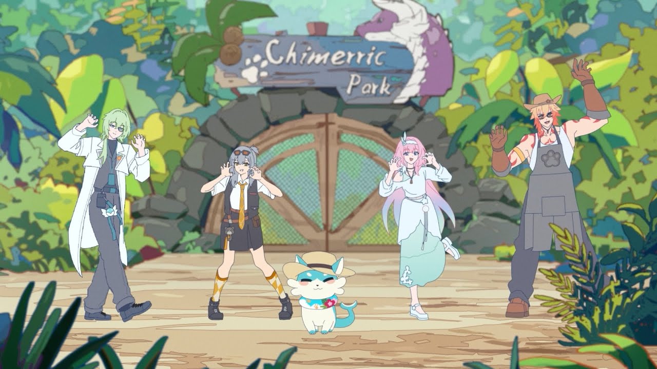 lapiser_DM's tweet card. Let's Bubbles Dance! ✧ | Star Rail HoYoFair “Chimerric Park”