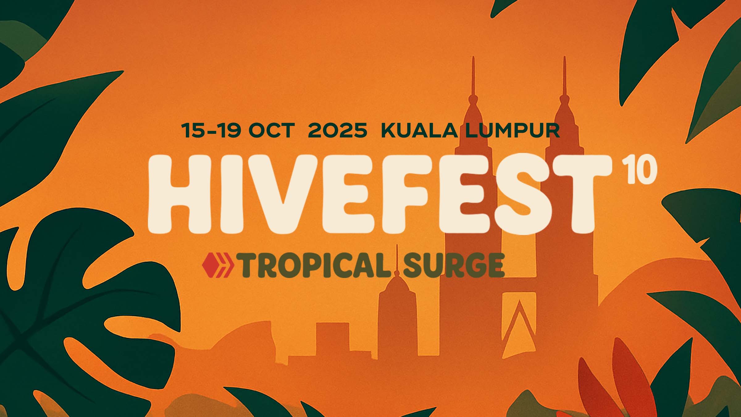 hivefest's tweet card. Connect, learn, and celebrate with fellow Hivers at HiveFest 10 in tropical Kuala Lumpur, Malaysia.