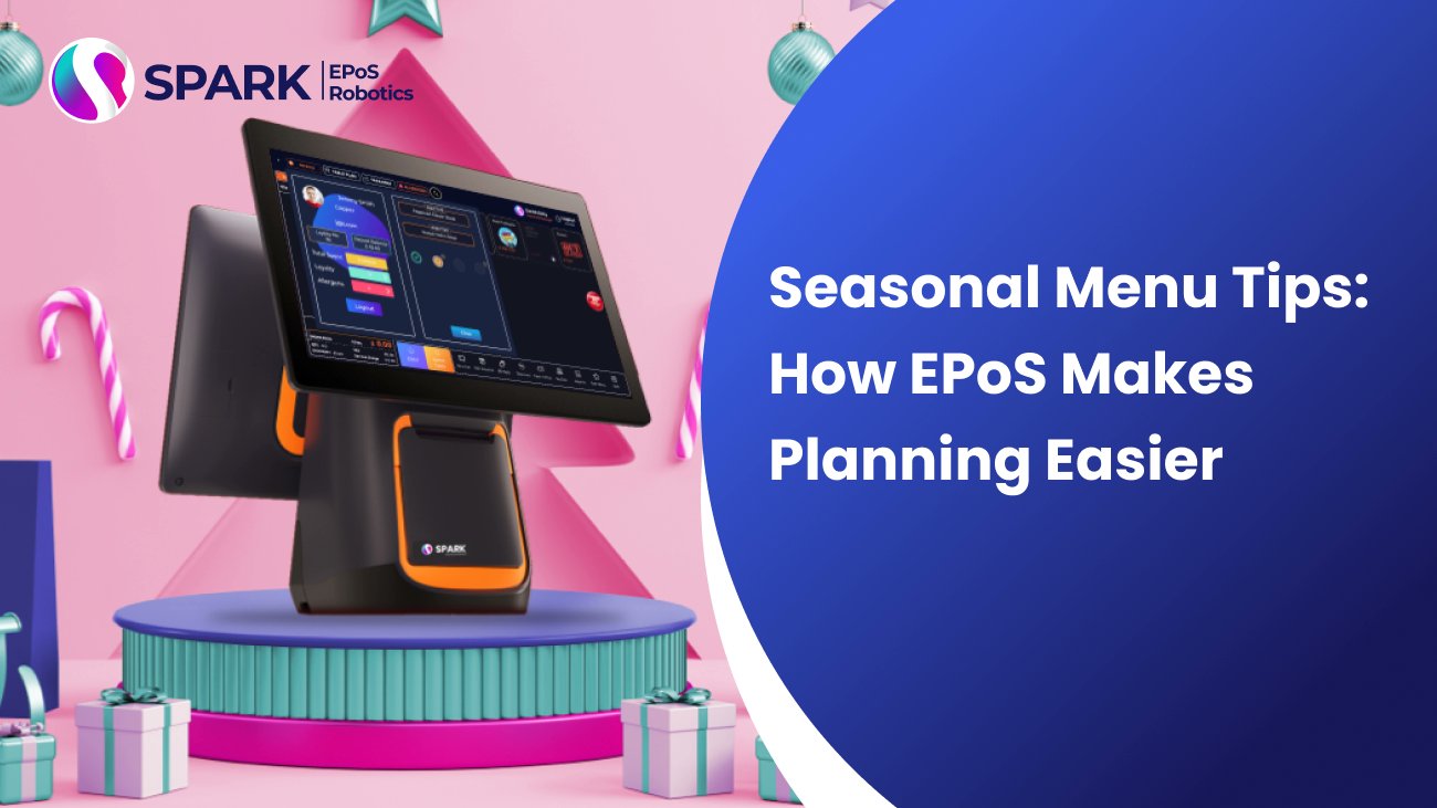 SparkEPOS's tweet card. Discover how SPARK EPoS makes seasonal menu planning easier for restaurants, cafés, and hospitality businesses. Save time, reduce errors, and improve customer service with smarter menu management.