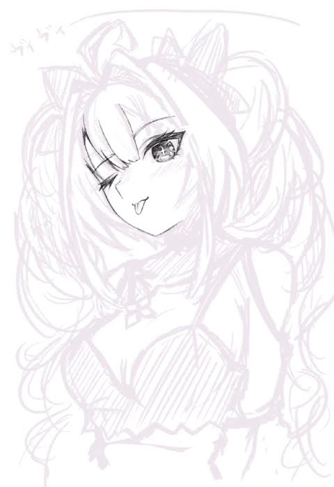 samo_shi's tweet card. アナログ風イラストメイキング#イラスト #イラストメイキング #procreate