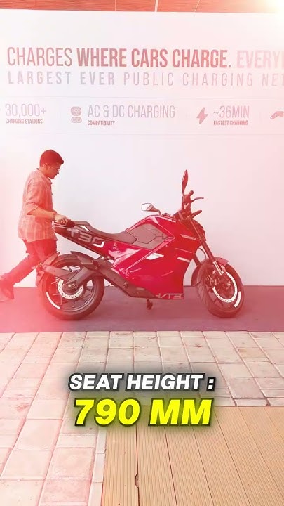 _EVINDIA's tweet card. Raptee T30 Seat Height Test!