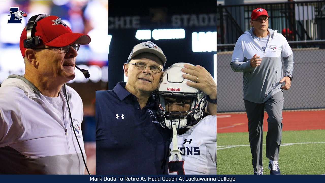 falconssports's tweet card. Thank You Coach Mark Duda 11-13-25