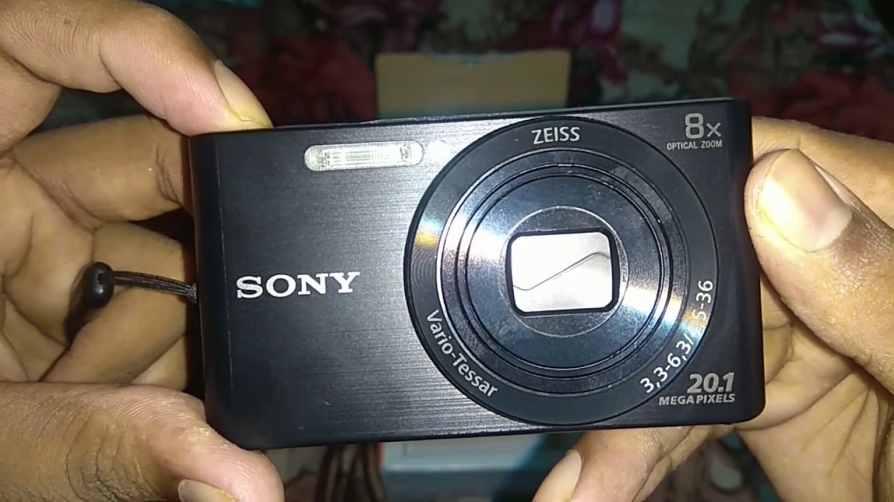 tech_oo's tweet card. Sony cyber shot Dsc Wx810 action camera unboxing 2019 in hindi