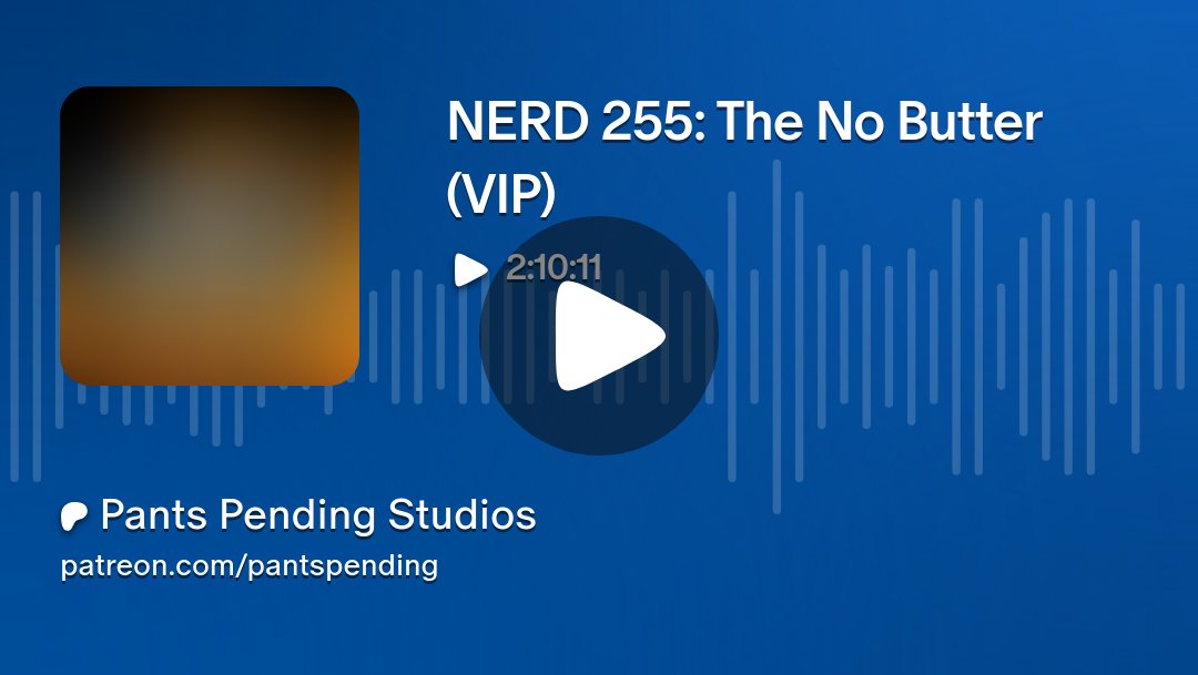 PPSnerd's tweet card. Get more from Pants Pending Studios on Patreon