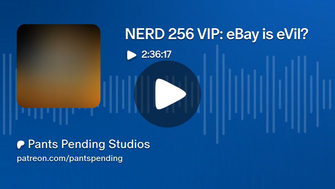 PPSnerd's tweet card. Get more from Pants Pending Studios on Patreon