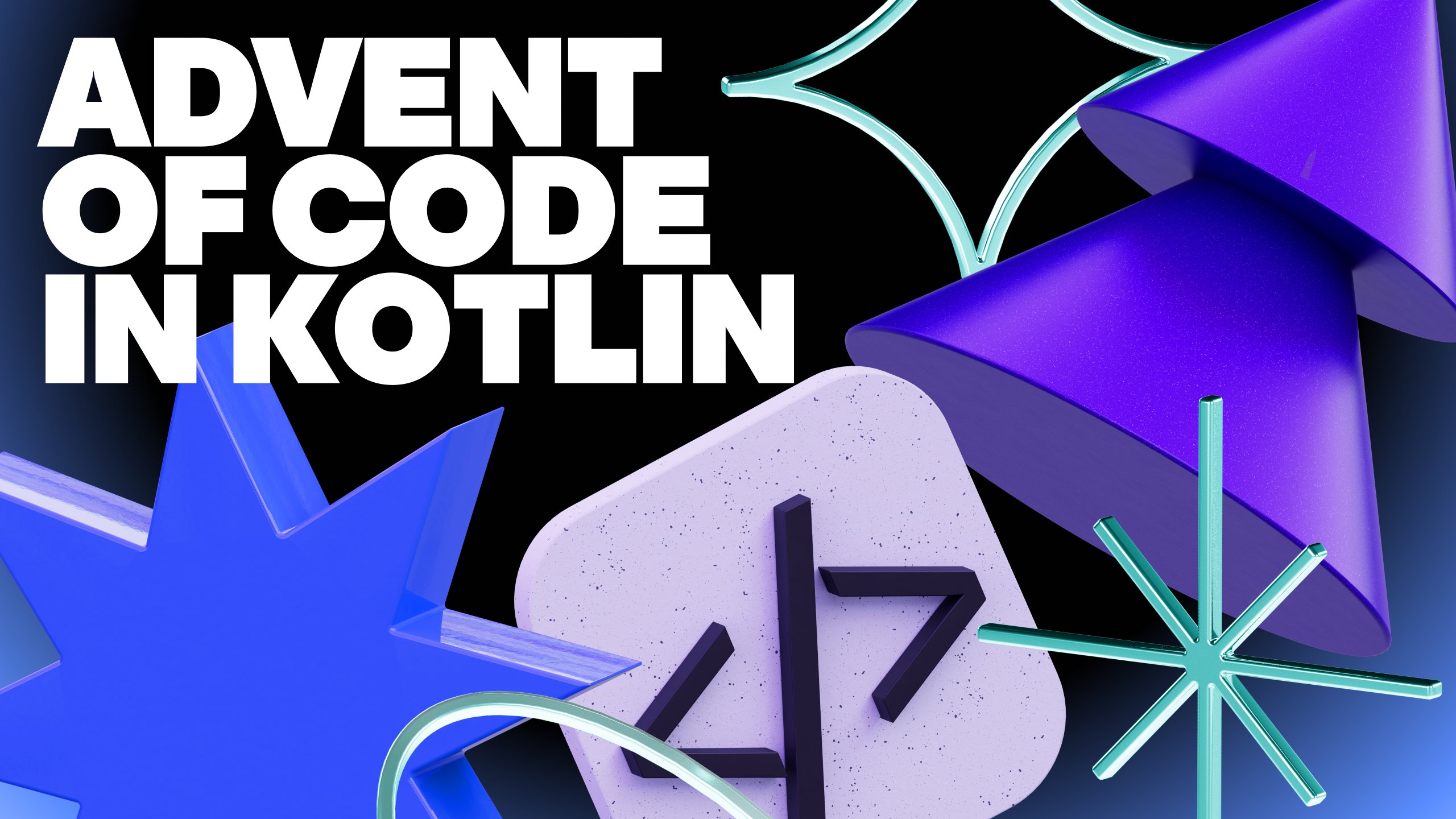 kotlin's tweet card. Join us live for five days of Advent of Code puzzles and five Kotlin livestreams on December 1–5. Solve the puzzles in Kotlin with help from Kotlin team experts and fun community guests, climb the lea
