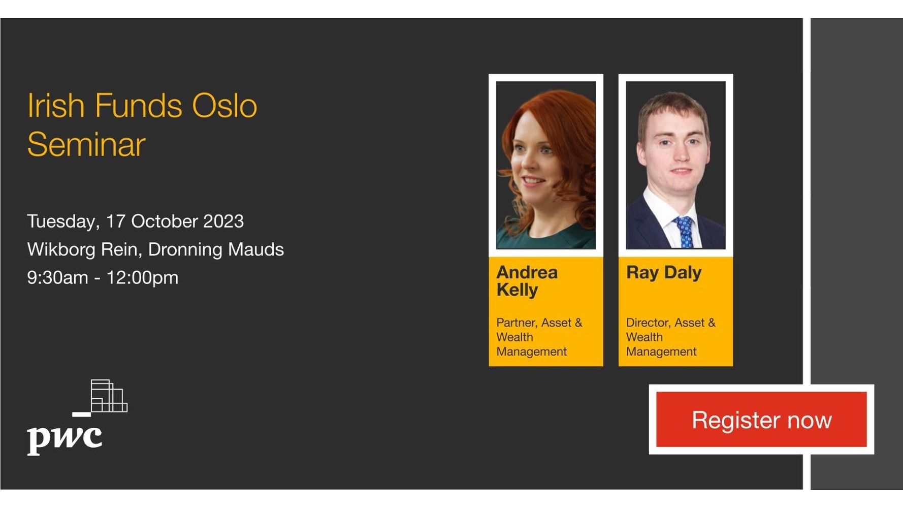 lomahonypwc's tweet card. Irish Funds are delighted to announce our in-person seminar in Oslo on the 17 October. This seminar will feature in-depth information and discussions on using Ireland as a hub for global investing...