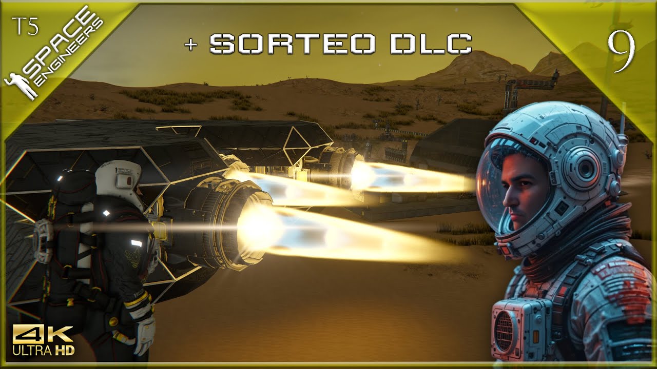 IkerIR4's tweet card. 👨‍🚀🚀NAVE DE HIDRÓGENO👨‍🚀🚀y SORTEO DLC ||Space Engineers T5#9||...