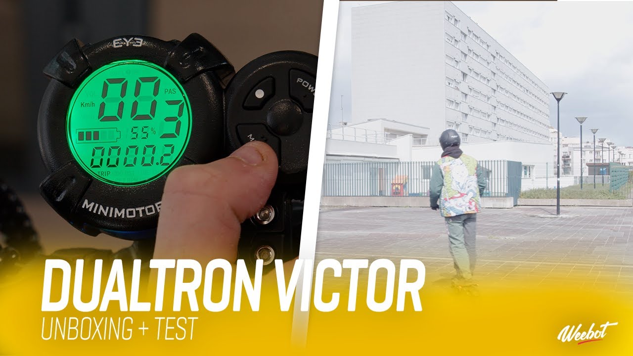 weebotslide's tweet card. DUALTRON VICTOR : LA DERNIERE GÉNÉRATION MINIMOTORS !