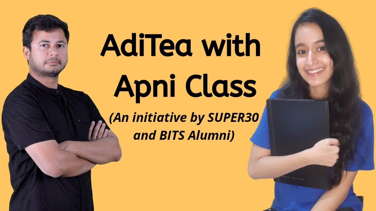 ApniClass's tweet card. How SUPER30 and BITS Alumni are Helping Vernacular Medium Students??...