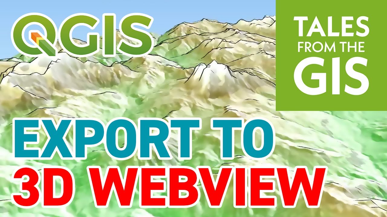 edurocc's tweet card. EXPORT your 3D QGIS project for the WEB: Qgis2Three.js