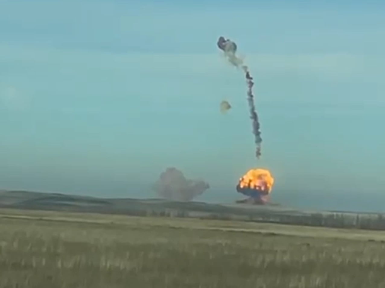 ProjetFOX's tweet card. Russia has suffered a failed Intercontinental Ballistic Missile (ICBM) test after a launch at the Yasny range in the Orenburg region ended in an explosion only seconds after liftoff. The missile rose...