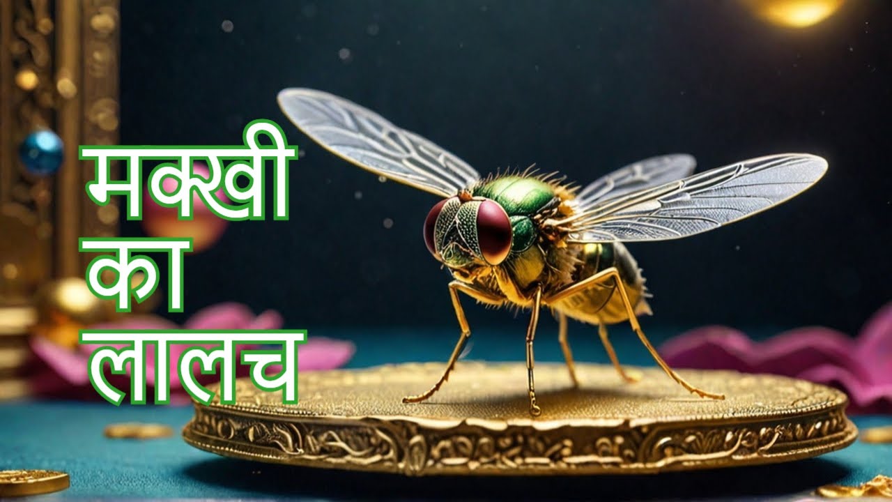 FunLearnology's tweet card. मक्खी का लालच |Story In Hindi |Hindi Story |Kahaniya In Hindi...