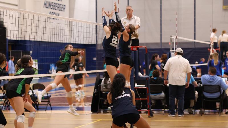 MacombMonarchs's tweet card. GRAND RAPIDS, Mich. – The No. 7 seed Macomb Volleyball team suffered a 3-2 defeat at the hands of No. 2 seed Southwestern Michigan College on Thursday (Nov. 6), putting the Monarchs one loss away...