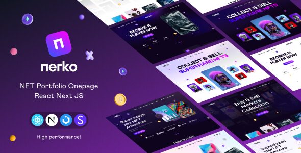 stylelibreview's tweet card. Nerko – это шаблон портфолио NFT, созданный на основе React и Next.js. Этот шаблон предоставляет множество функций, которые позволяют создать профессиональный и функциональный сайт портфо...