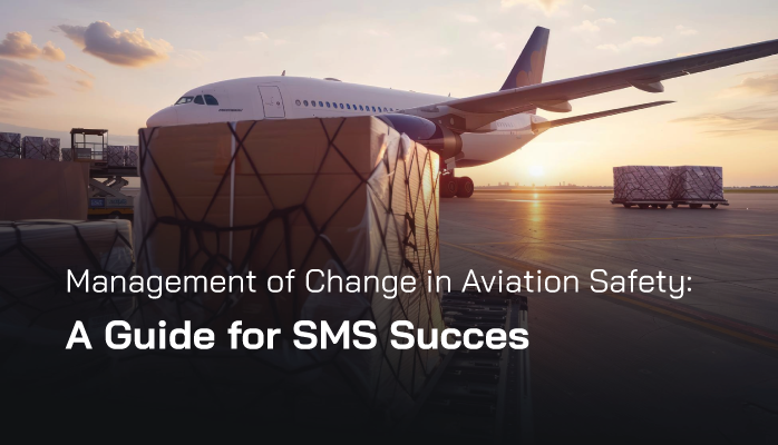 SMS_Pro's tweet card. Learn a 5-step MOC framework for aviation SMS to streamline change management, ensuring FAA compliance and safety with SMS Pro’s tools