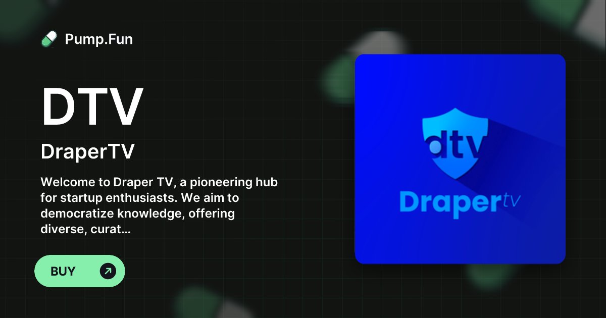 TimDraper's tweet card. Welcome to Draper TV, a pioneering hub for startup enthusiasts. We aim to democratize knowledge, offering diverse, curated content that sparks creativity and ignites entrepreneurial spirit. Join us...