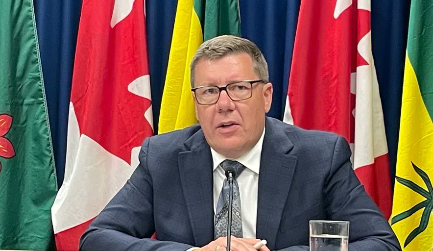 CJMENews's tweet card. “Every team I've played on, I want all of the players to score, not just myself,” Scott Moe said on the Evan Bray Show. “And Premier Eby isn't sharing that same approach to this project.”