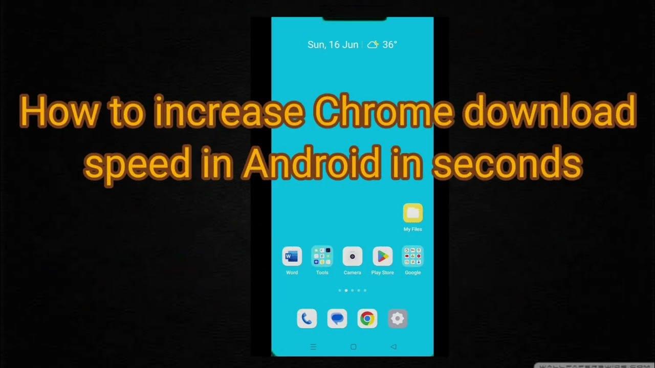 Techforall2171's tweet card. How to increase download speed in Chrome Android in 5 seconds - trick