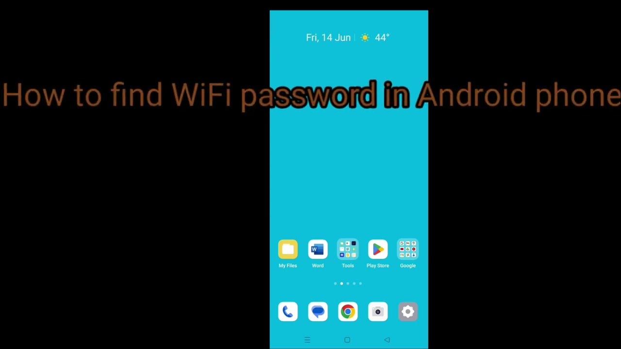 Techforall2171's tweet card. How to find wifi password in Android phone