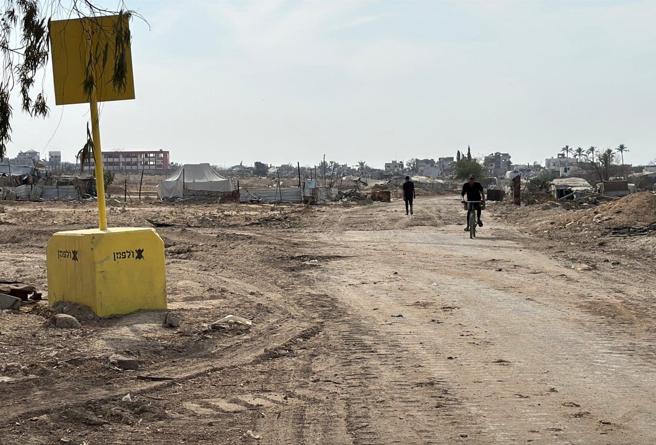 theIMEU's tweet card. The “Yellow Line” splitting Gaza in two is meant to be temporary according to Trump’s “peace” plan. However, the fact that those terms were intentionally left vague suggests that the partition of...