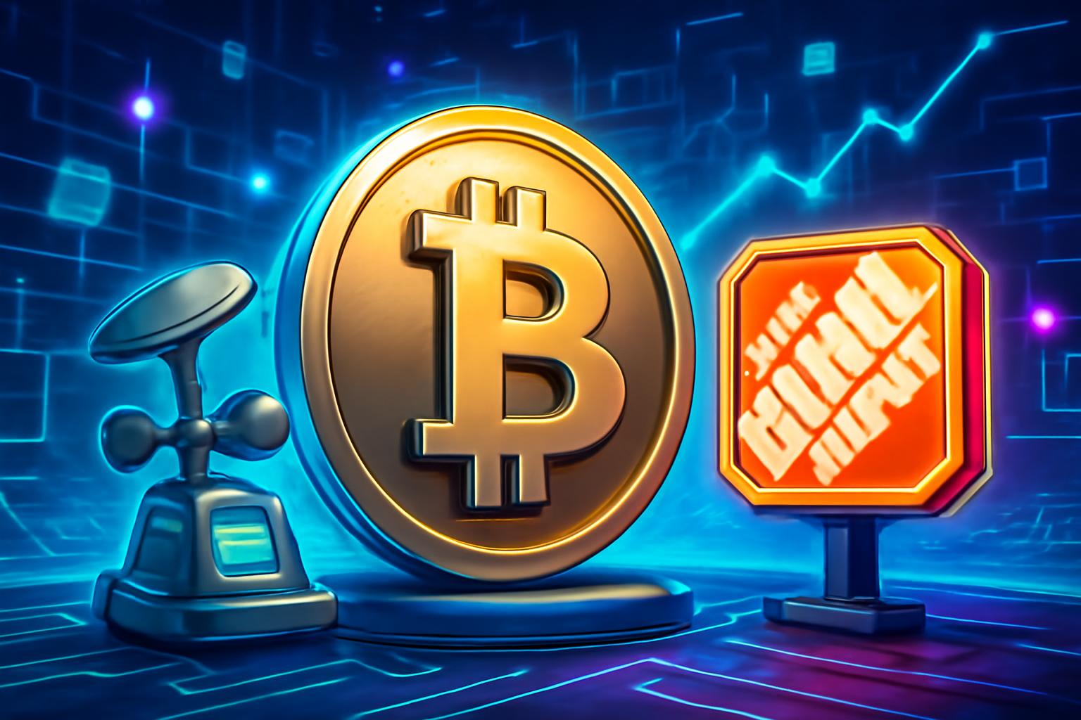 Richbycoin_com's tweet card. Nubila's Marco weather station debuts at Home Depot, marking Web3 hardware's mainstream retail entry and building a global real-world data network.