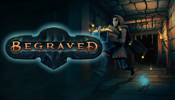 RobinEyreArt's tweet card. A cosy & dark first-person co-op dungeon crawler where you loot cursed crypts, dodge traps, and flee from things that should not move. Escape with treasures snatched from the dead. Decorate your...