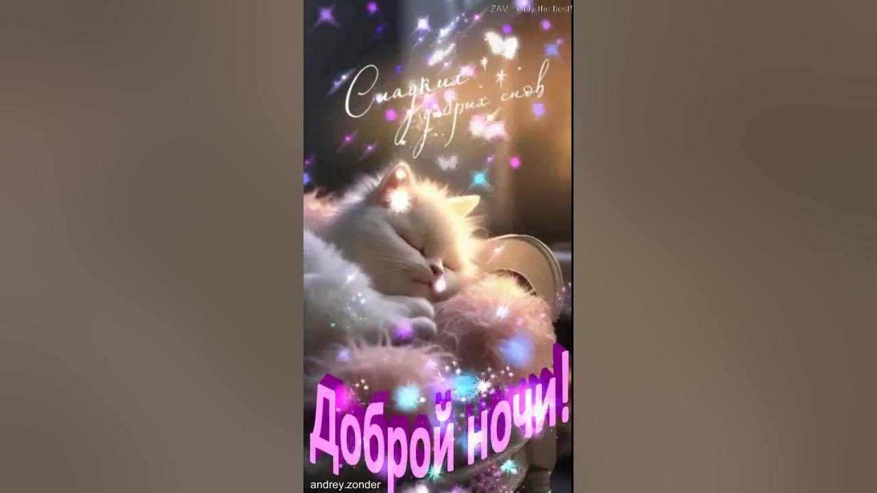 ZonderAV's tweet card. Доброй ночи!) Сладких снов)#добройночи