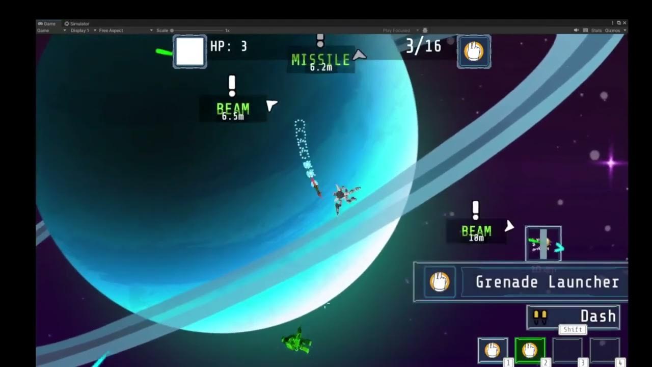 starforgesoft's tweet card. Space Robot Combat Sim - UI Updates Nov 21