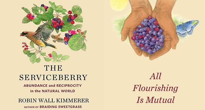 MDSeaGrant's tweet card. Potawatomi botanist Robin Wall Kimmerer writes in her book “The Serviceberry: Abundance and Reciprocity in the Natural World,” that in the traditional Anishinaabe economy, the land is the source of...