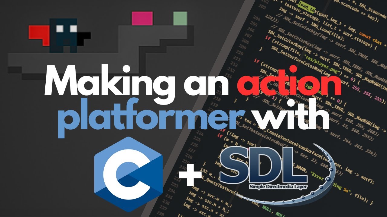 1devm0's tweet card. Making an Action Platformer in C, Devlog #00 - Framework