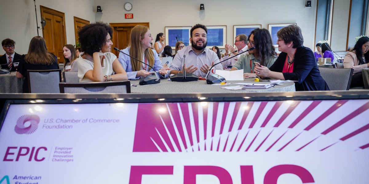 USCCFoundation's tweet card. Our 2024 EPIC Summer Meeting showcased how partnerships solve real business challenges, open doors for students, and transform communities through work-based learning.
