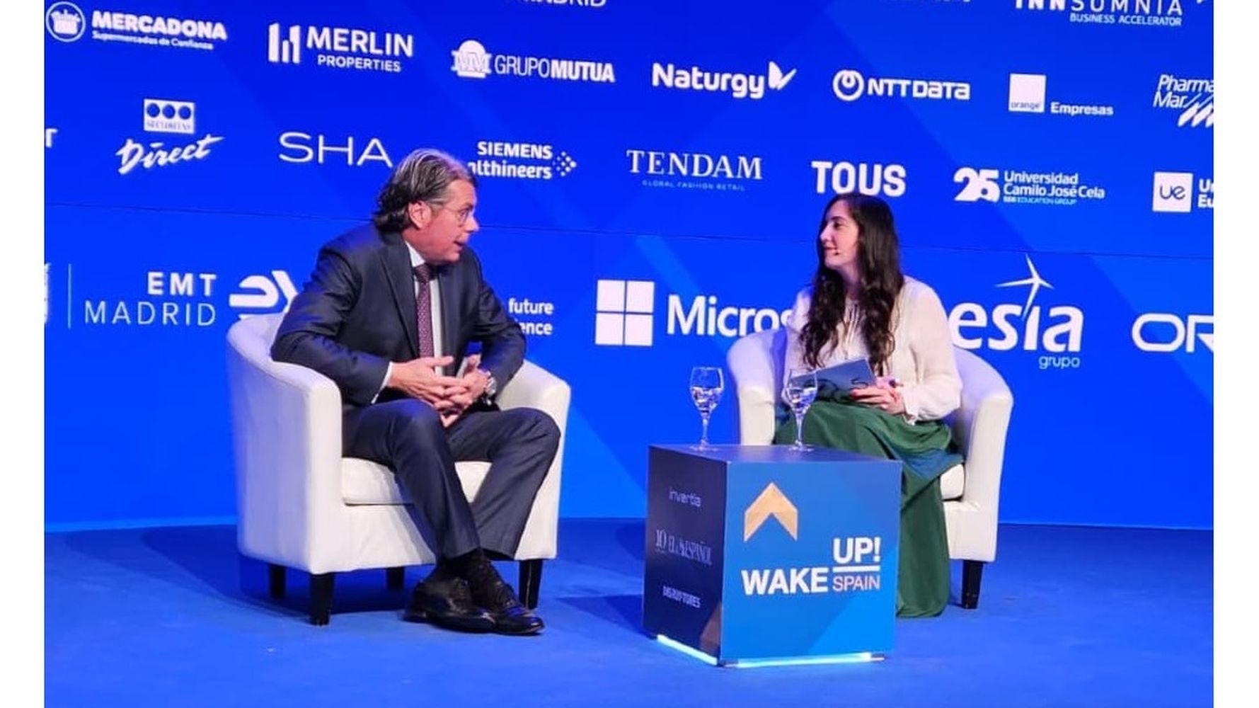 XaWiV's tweet card. Eduard Gallart ha participado en el V foro económico Wake Up, Spain! de EL ESPAÑOL, Invertia y Disruptores.