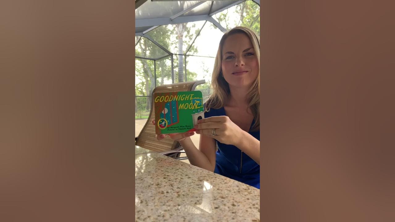 PHELC's tweet card. Literacy with Friends: Goodnight Moon